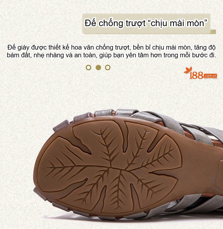 Dép Sandal Nữ Quai Đan Hở Ngón Đế Cao 5cm - 6cm Màu Trắng, Bạc chi tiết 5