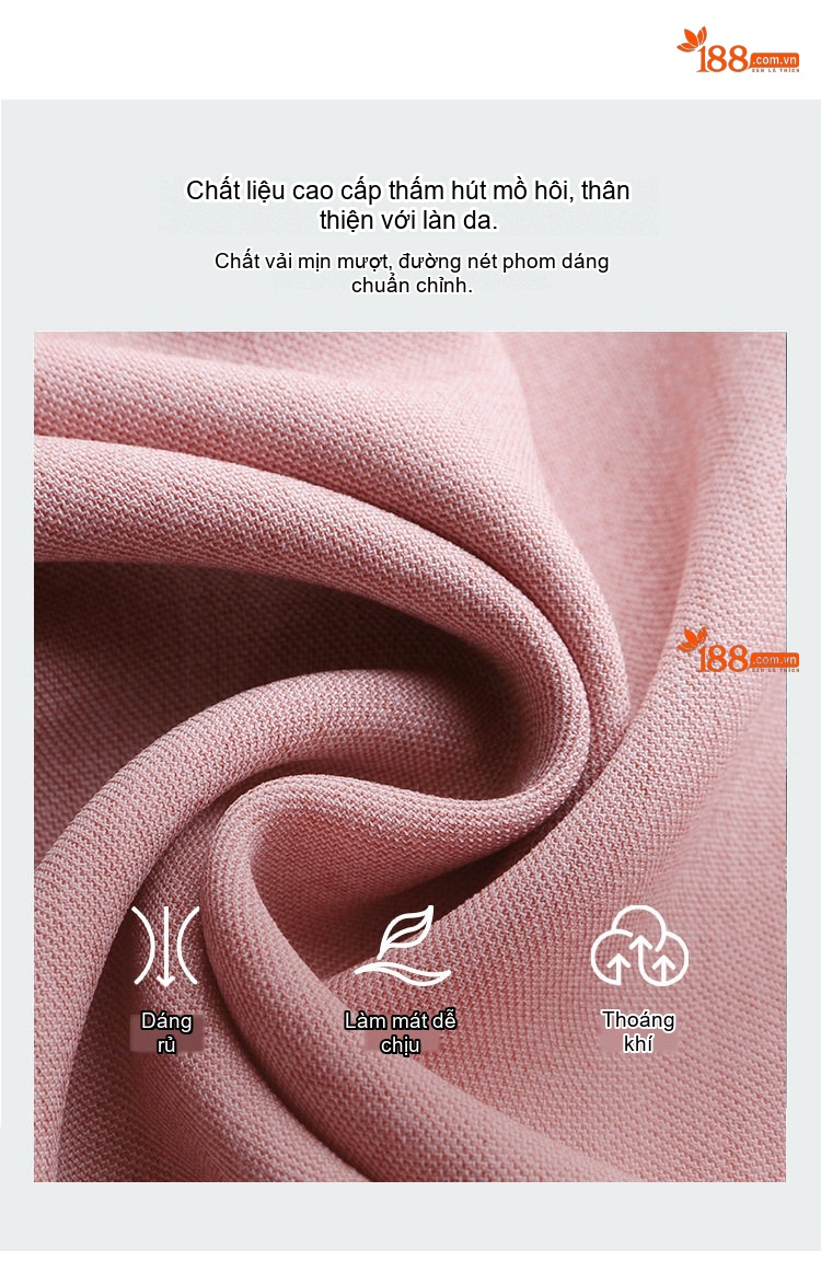 Set Áo Blazer Tay Ngắn Và Váy Hai Dây Nữ Kiểu Dáng Công Sở Màu Kem, Hồng, Xanh chi tiết 4