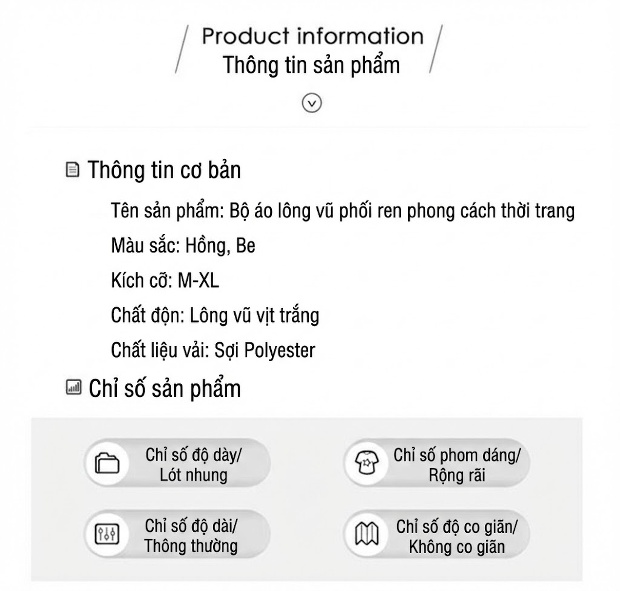Set Áo Khoác Lông và Chân Váy Tiểu Thư Phong Cách Hàn Quốc chi tiết 16
