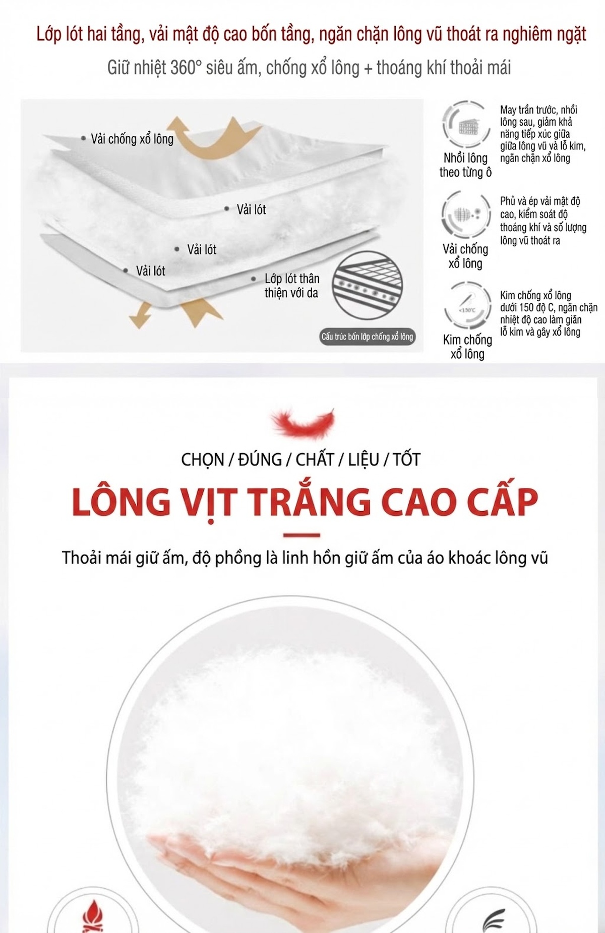 Set Áo Khoác Lông Vũ Cổ Điển và Chân Váy Chữ A Thanh Lịch chi tiết 10