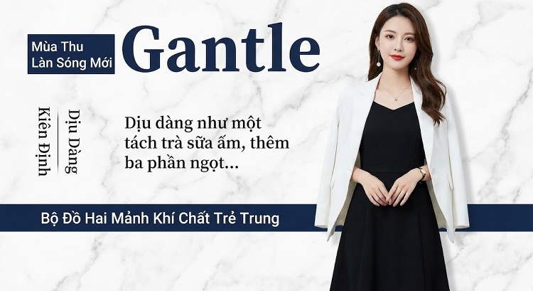 Set Áo Khoác Lửng Nữ Dệt Kim Phối Màu Thời Trang Kèm Váy Liền Thân Thanh Lịch Màu Đen, Trắng chi tiết 1
