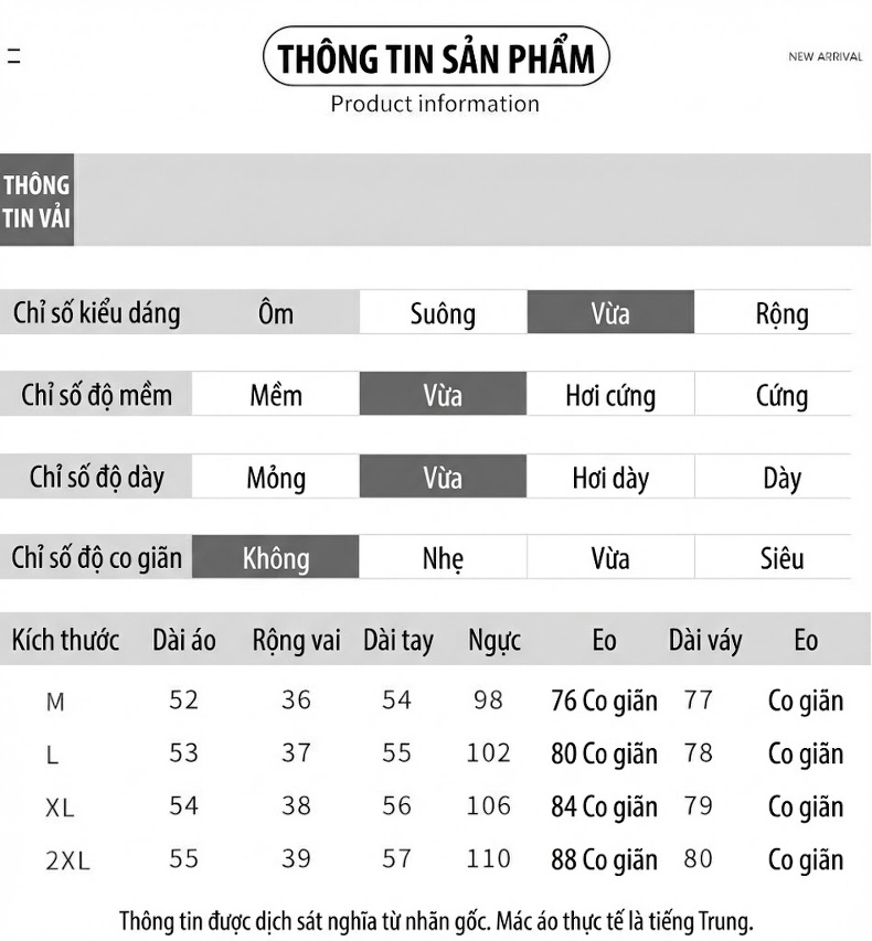 Set Áo Khoác Tay Dài và Chân Váy Xòe Tiểu Thư Phong Cách Thời Trang Nữ Màu Trắng Kem, Đen chi tiết 7