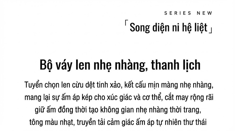 Set Áo Khoác Và Chân Váy Nữ Hai Mặt Vải Lông Cừu Phong Cách Tiểu Thư Màu Nâu, Kem, Xám chi tiết 2