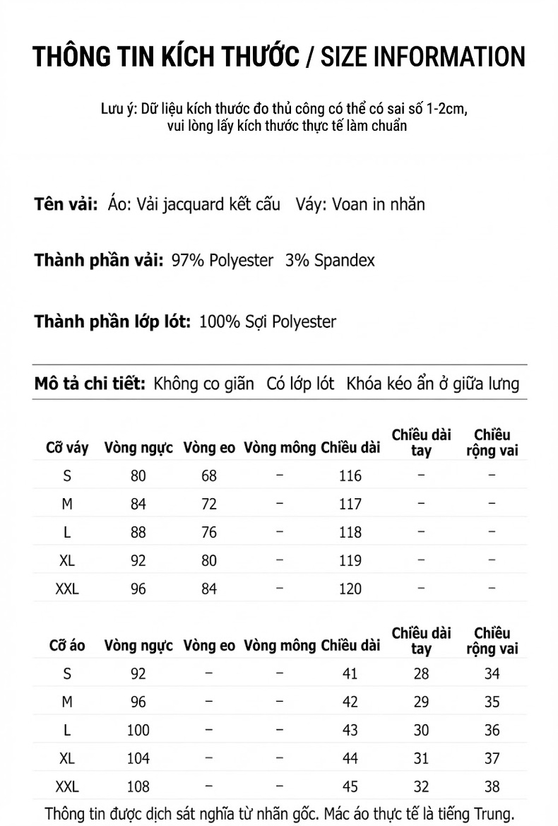 Set Áo Tay Ngắn Cổ Tàu Khuy Cài và Chân Váy Xòe Voan Họa Tiết Thủy Mặc Phong Cách Trung Hoa chi tiết 4