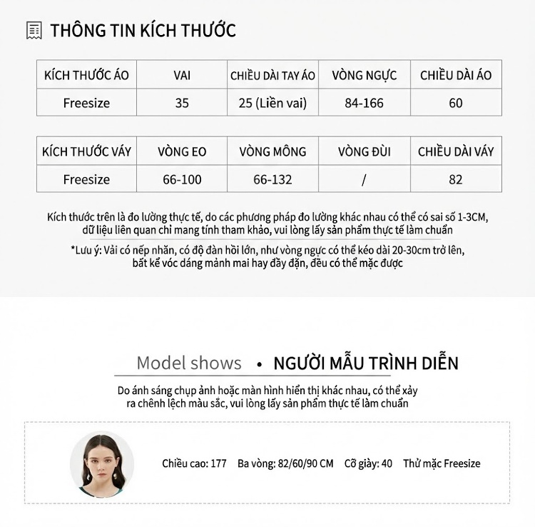 Set Áo Thiết Kế Tay Ngắn và Chân Váy Chữ A Dáng Dài Họa Tiết Ombre Thời Trang Nữ chi tiết 6