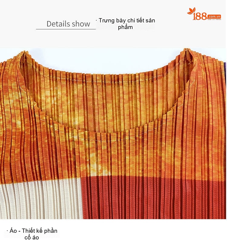 Set Bộ Áo Dài Tay Và Chân Váy Midi Dáng Ôm Họa Tiết Kẻ Ô Màu Trắng, Cam, Tím, Xanh... chi tiết 19