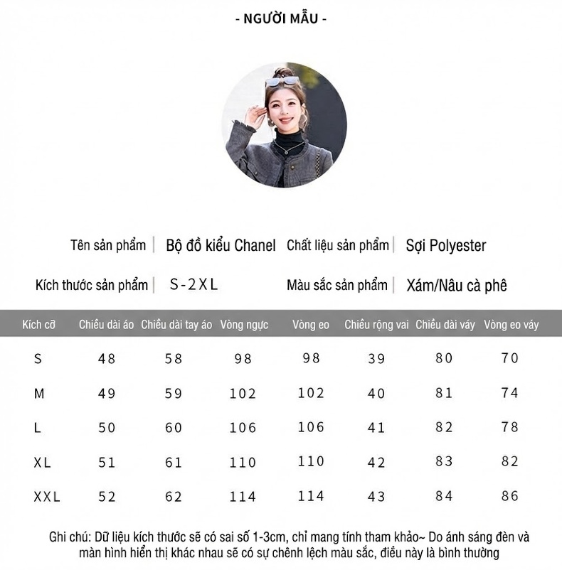Set Bộ Áo Khoác Quần Dài Dáng Ôm Mùa Xuân Dày Dặn Màu Xám, Xanh chi tiết 12