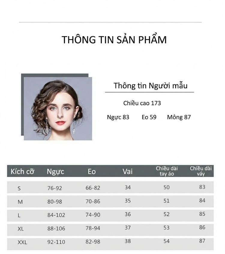Set Bộ Áo Thun Dệt Kim Tay Dài Chân Váy Xếp Ly Họa Tiết Phong Cách Quý Cô Màu Trắng, Xanh, Tím chi tiết 9