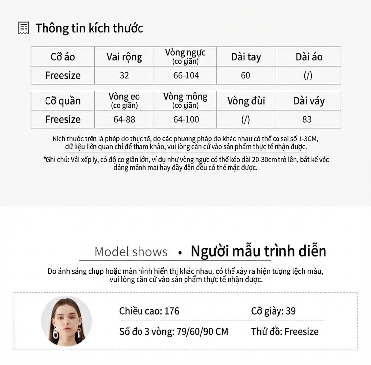 Set Bộ Nữ Áo Dài Tay Chân Váy Chữ A Thanh Lịch Màu Xanh Lá, Đen chi tiết 5