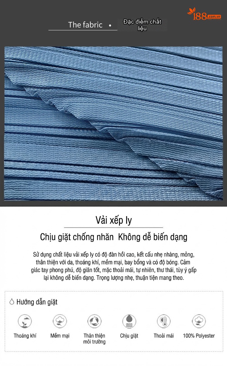 Set Bộ Nữ Áo Tay Dài Cổ Chữ V Chân Váy Xòe Lớn Dệt Kim Màu Xanh, Hồng, Đen, Xanh Lá... chi tiết 3