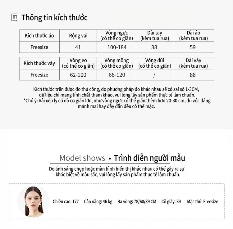 Set Bộ Nữ Áo Thiết Kế Quần Chữ A Họa Tiết Trám Viền Tua Rua Thời Trang chi tiết 5