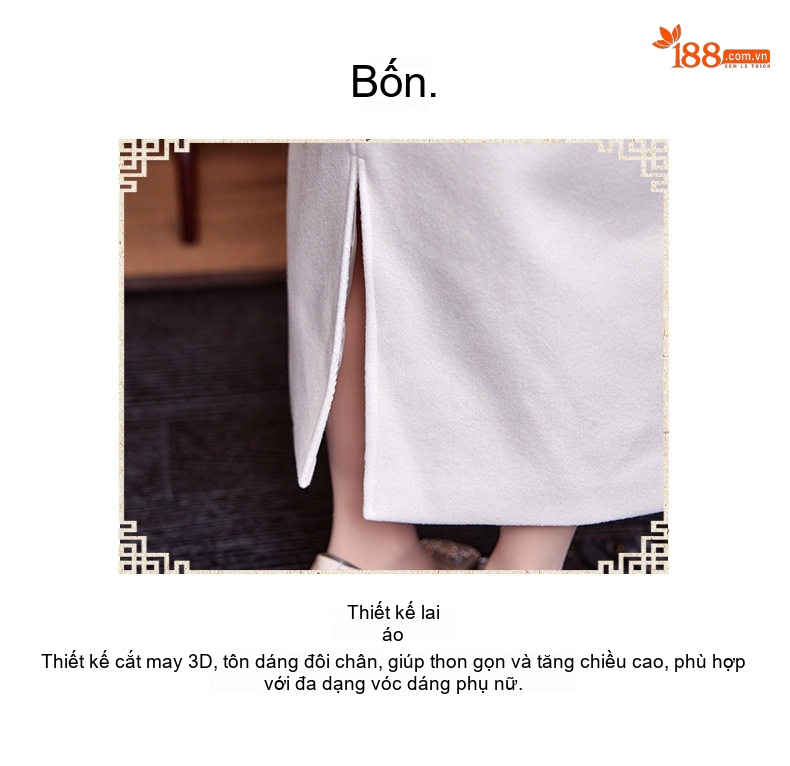 Set Bộ Thời Trang Nữ Áo Khoác Và Chân Váy Dáng Ôm Lông Cừu Hai Mặt Màu Trắng chi tiết 16