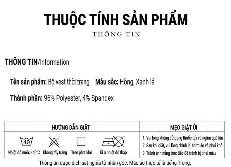 Set Bộ Vest Công Sở Nữ Tay Ngắn Kèm Chân Váy Xếp Ly Phong Cách Hàn Quốc Màu Hồng, Xanh Lá chi tiết 11