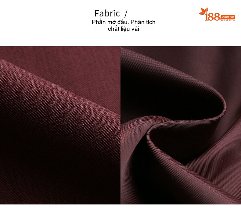 Set Bộ Vest Nữ Thiết Kế Áo Blazer Tay Lửng Và Chân Váy Dáng Dài Thanh Lịch Màu Đen, Đỏ Rượu Vang chi tiết 7
