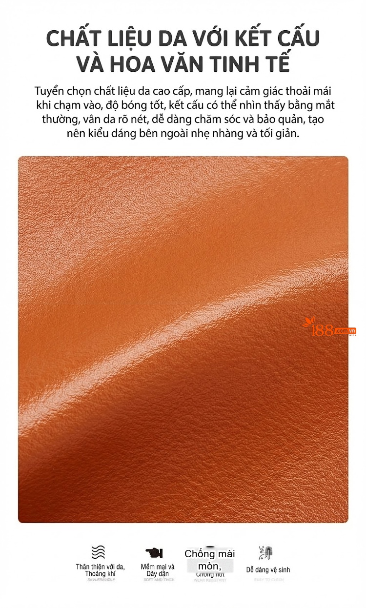 Set Túi Tote Nữ Đeo Vai Đeo Chéo 3 Món Phong Cách Casual Màu Nâu, Hồng, Xanh, Đen... chi tiết 3