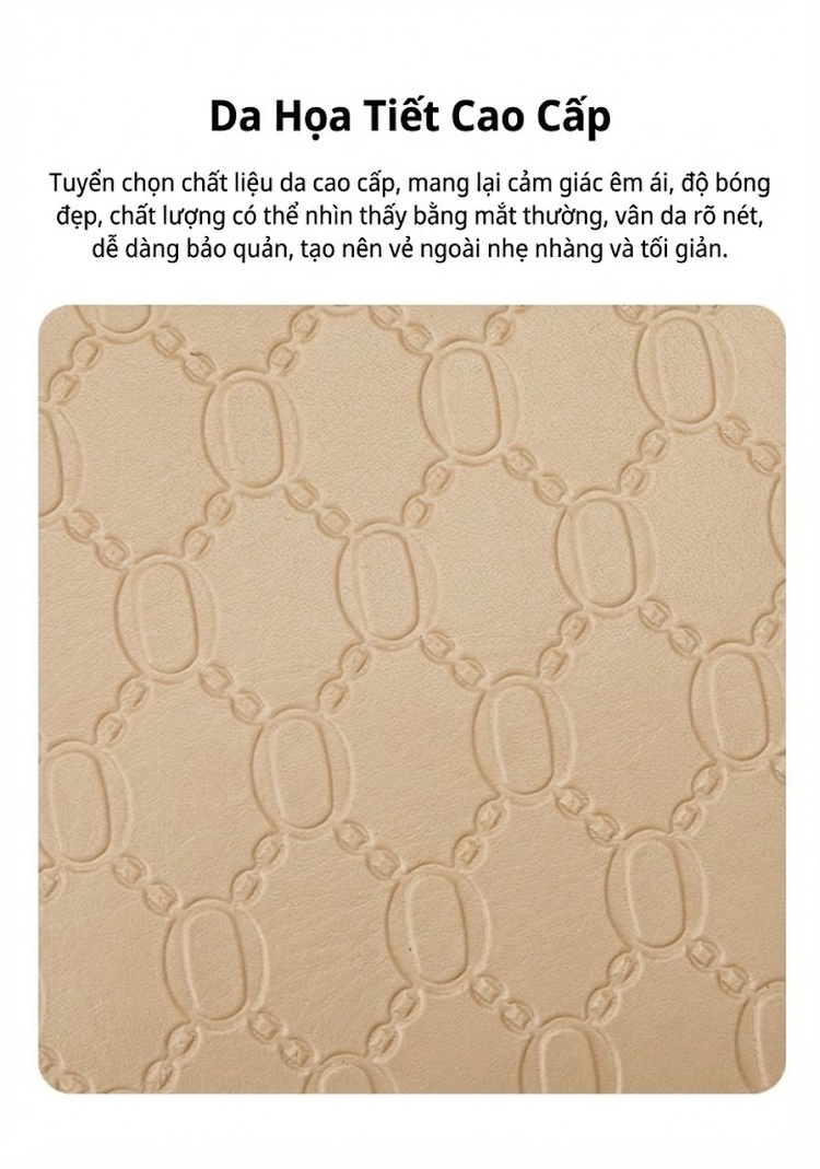 Set Túi Xách Nữ Ba Món In Chữ Dập Nổi Sức Chứa Lớn Thiết Kế Độc Đáo Màu Nâu, Đen, Xanh Navy chi tiết 1