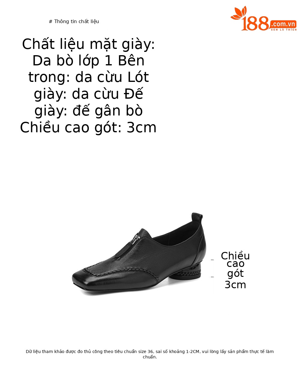 Giày lười nữ mũi vuông da cừu đế thấp dệt sâu miệng — màu nâu chi tiết 3