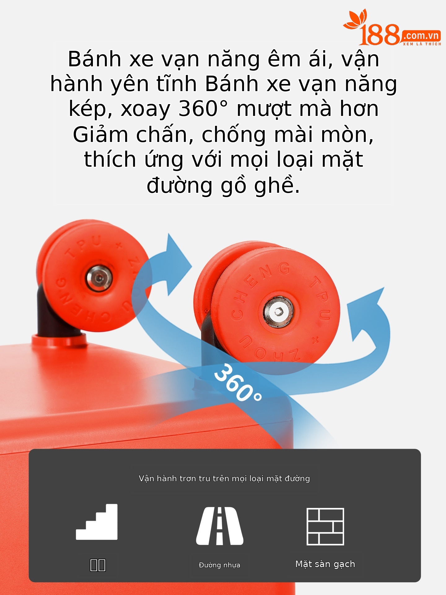 Vali kéo trang điểm có gương, nắp mở bên hông, ngăn sâu lớn, sạc USB, đèn led điều chỉnh độ sáng, kèm giá đỡ cốc và điện thoại — Đêm cực đen + tay cầm đen + bánh xe đen chi tiết 26