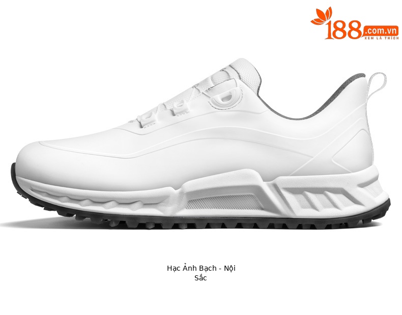Giày golf nam PGM đế TPU chống nước, đệm êm, xoay núm chỉnh dây — XZ451-Xanh trắng, XZ451-Trắng bóng cánh hạc chi tiết 23