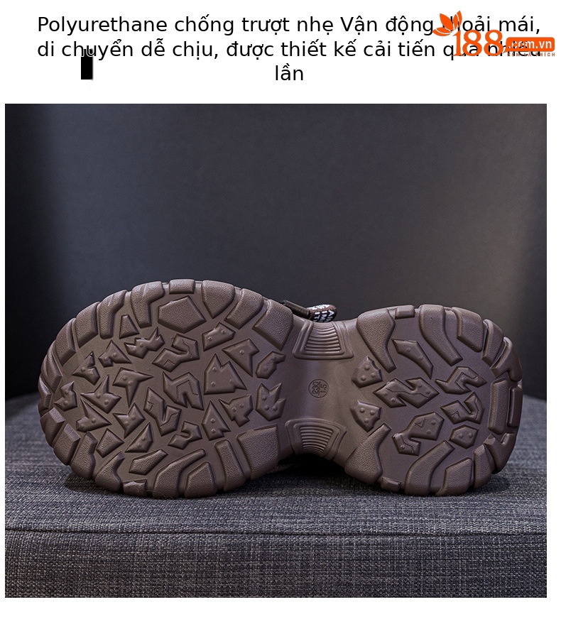 Giày sneaker nữ đế dày chunky phong cách thể thao, tăng chiều cao, phối hợp nhiều trang phục — Đen 5019, Nâu 5019, Ngọc trai 5019 chi tiết 7