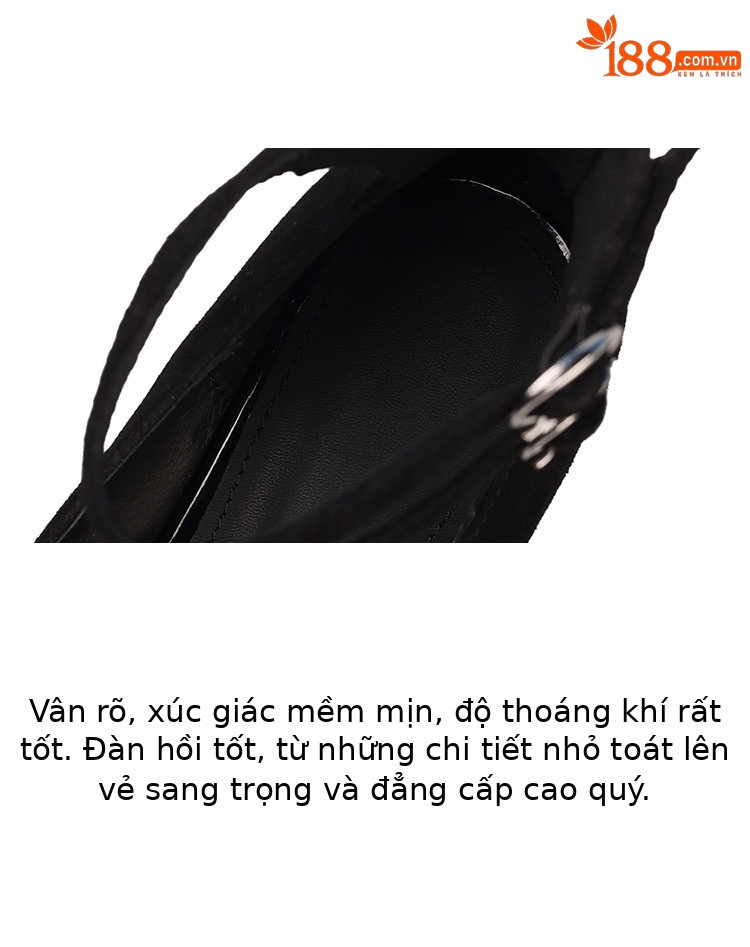 Giày Mary Jane nữ quai ngang mũi tròn họa tiết da báo, gót xuồng cao 5 cm — Trang chủ chi tiết 6