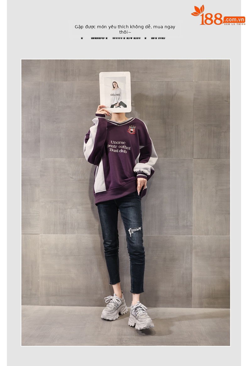 Giày sneaker nữ chunky đế dày lưới thoáng khí — màu be chi tiết 5