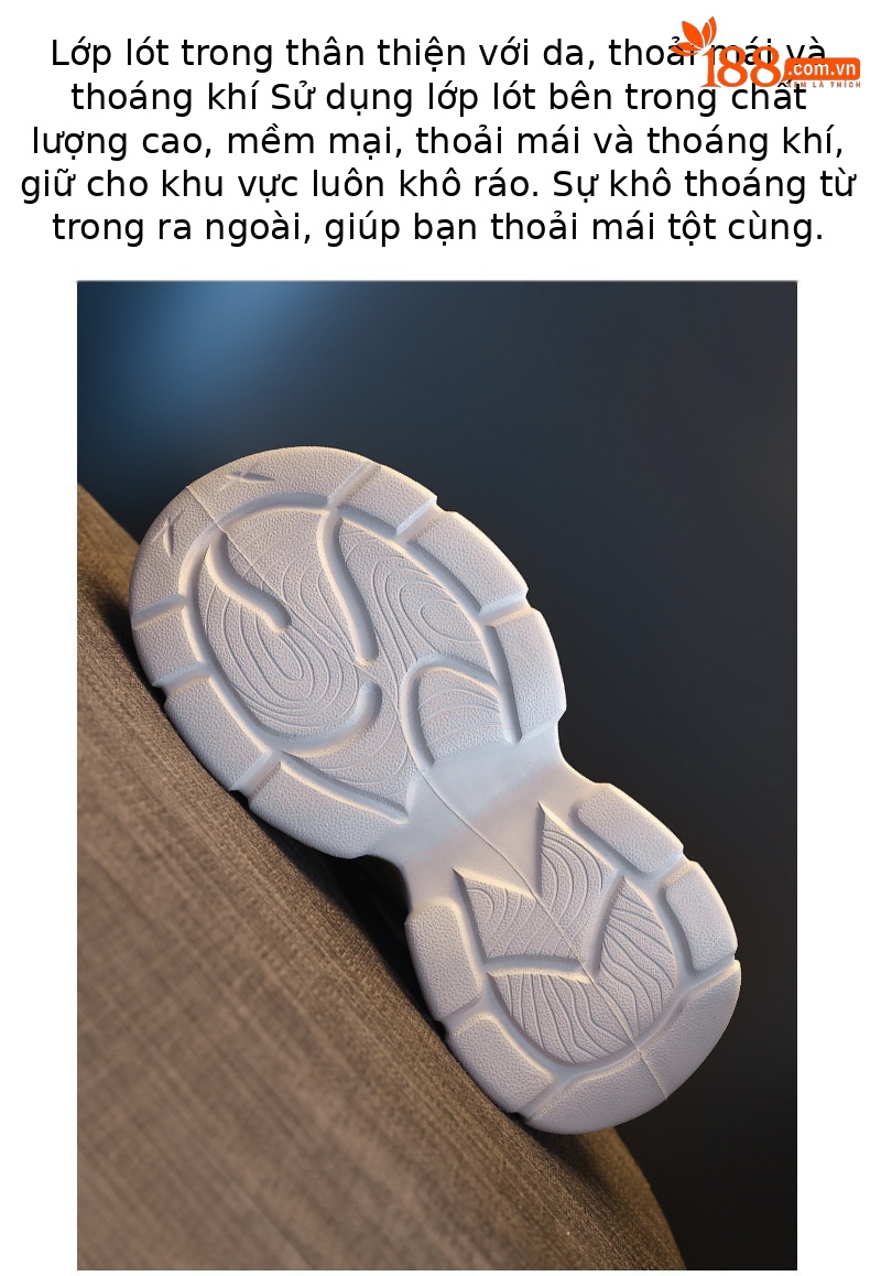Giày sneaker nữ chunky đế dày tăng chiều cao, đính đá rhinestone, phong cách thể thao — Màu súng chi tiết 9