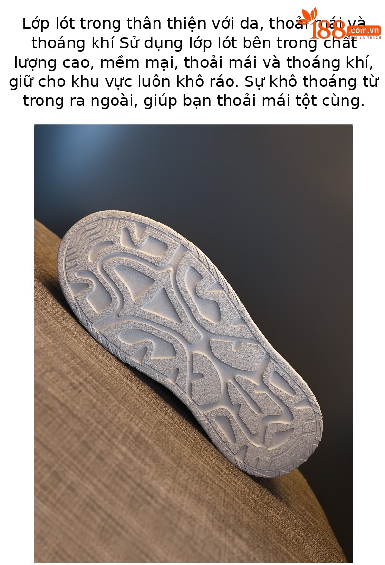 Giày sneaker nữ đế dày tăng chiều cao phong cách vintage — màu đen chi tiết 9