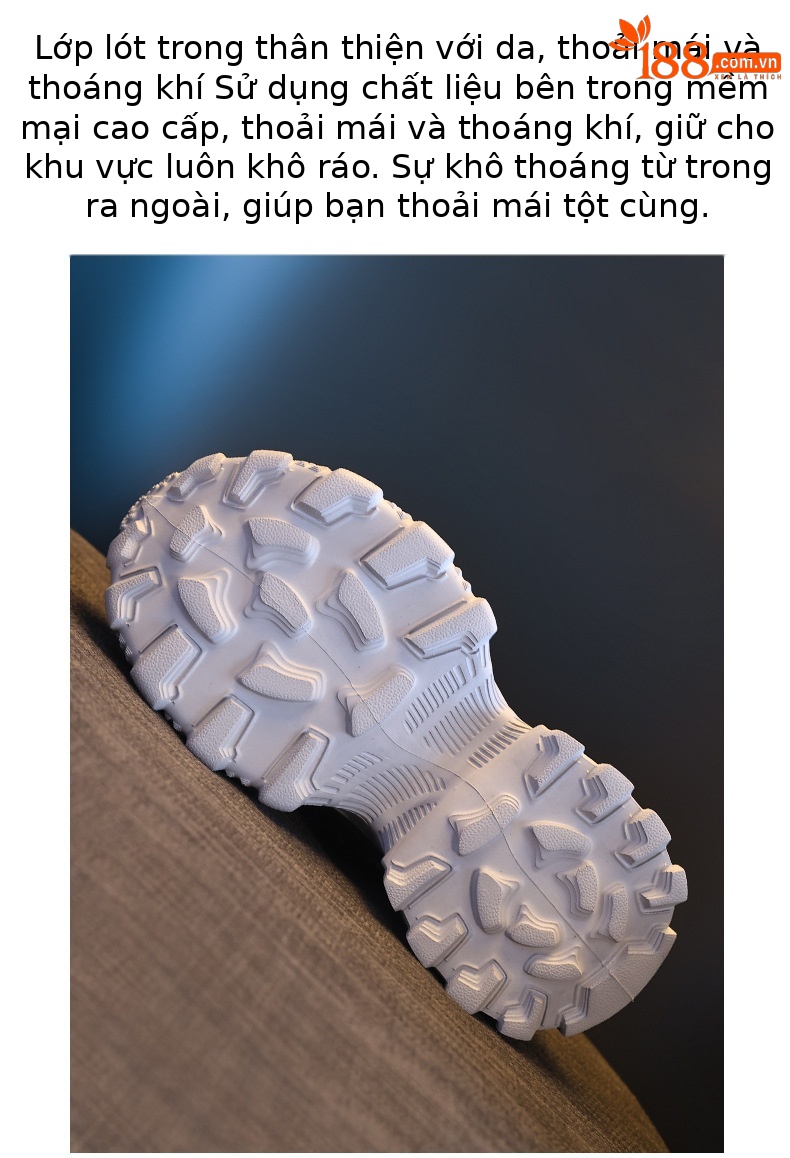 Giày sneaker nữ chunky đế dày tăng chiều cao đính đá rhinestone phong cách thể thao — Màu súng chi tiết 9
