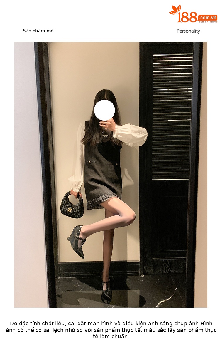 Giày Mary Jane nữ mũi nhọn quai chữ T đế xuồng cao gót phong cách cổ điển — màu đen, màu mơ, màu đỏ chi tiết 2