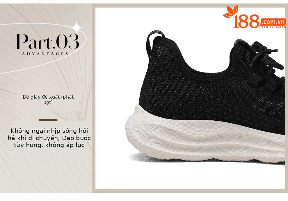 Giày sneaker nữ dệt kim lưới thoáng khí đế mềm đi bộ chạy bộ du lịch — 6045 Màu be, 6045 Da đen chi tiết 21