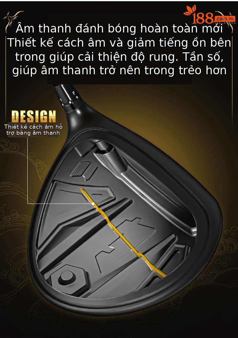 Bộ gậy golf carbon PGM phiên bản giới hạn đen vàng 13 gậy cao cấp kèm túi MTG088 — 【Thân carbon cấp R】13 gậy + túi golf MTG088, 【Thân carbon cấp SR】13 gậy + túi golf MTG088, 【Thân carbon cấp S】13 gậy + túi golf MTG088, 【Thân thép 950 cấp R】13 gậy + túi golf MTG088 chi tiết 4