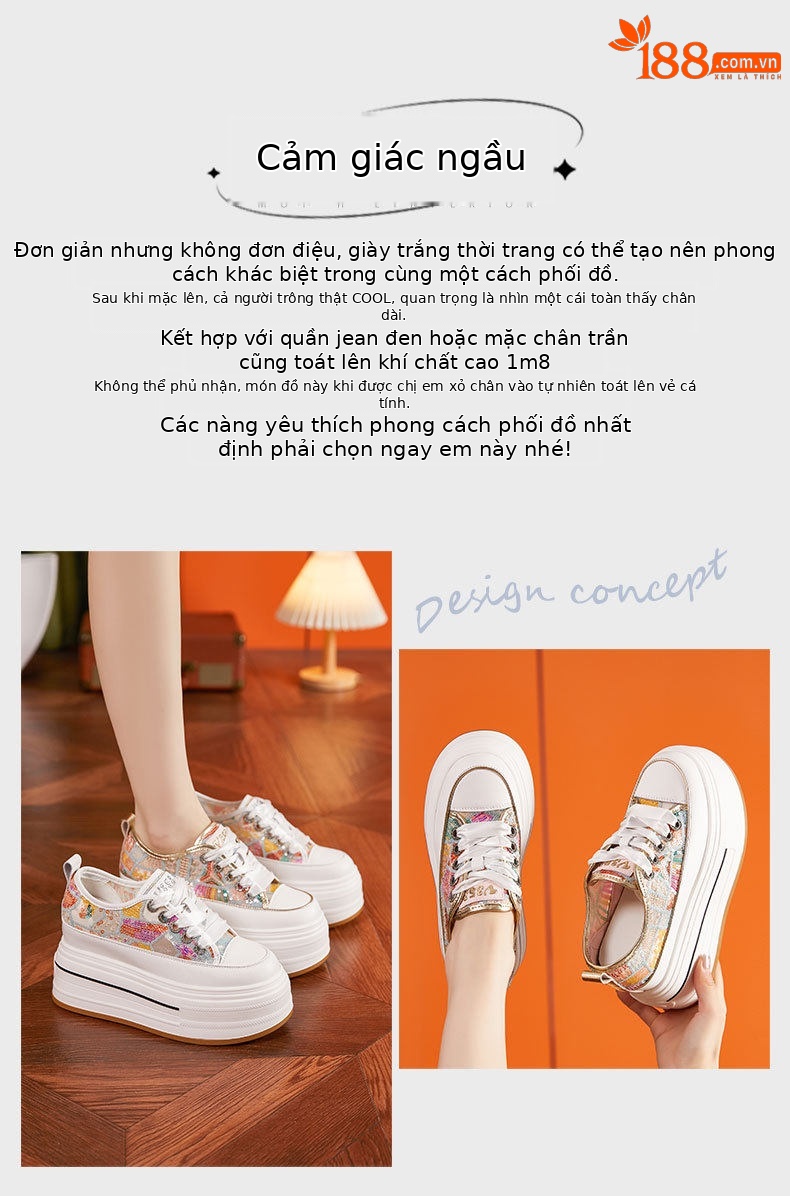 Sandal cao gót nữ hở mũi quai ngang đế dày — Trắng, Bạch kim chi tiết 4