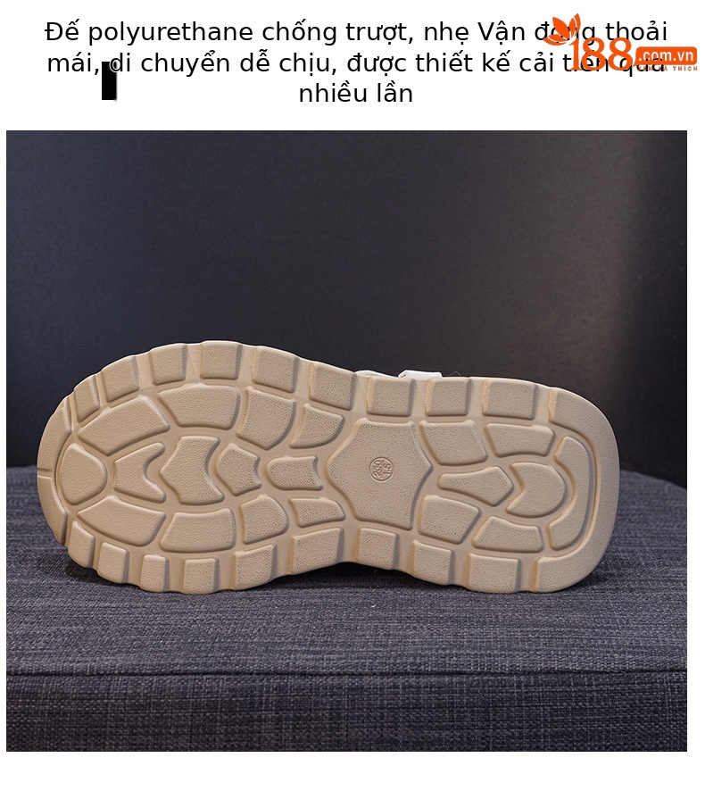 Giày sneaker nữ đế dày phong cách cổ điển phối lưới và da — Vàng lưới 5027-1, Đỏ da 5027, Xám lưới 5027-1, Đỏ lưới 5027-1 chi tiết 9