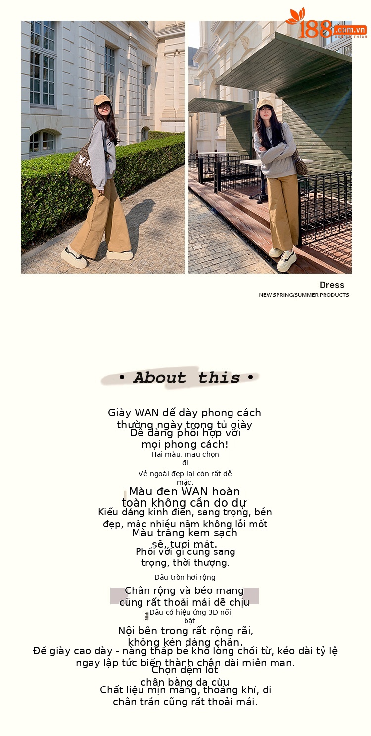 Giày sneaker nữ đế dày da bò phối màu dây buộc phong cách thể thao — màu đen chi tiết 2