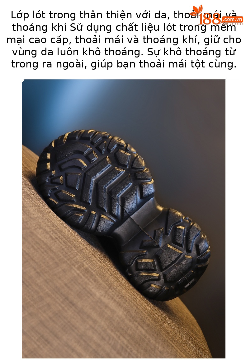 Giày sneaker nữ chunky đế dày tăng chiều cao phong cách thể thao — màu đen chi tiết 9