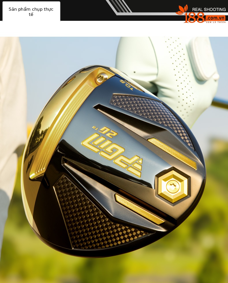 Gậy golf gỗ số 1 PGM-20TH thân carbon, mặt titan đúc đàn hồi cao, tay phải, tặng bao đầu gậy — 【Thân carbon cấp R】Gỗ số 1 màu đen vàng (tặng bao đầu gậy) MG088, 【Thân carbon cấp SR】Gỗ số 1 màu đen vàng (tặng bao đầu gậy) MG088, 【Thân carbon cấp S】Gỗ số 1 màu đen vàng (tặng bao đầu gậy) MG088 chi tiết 7