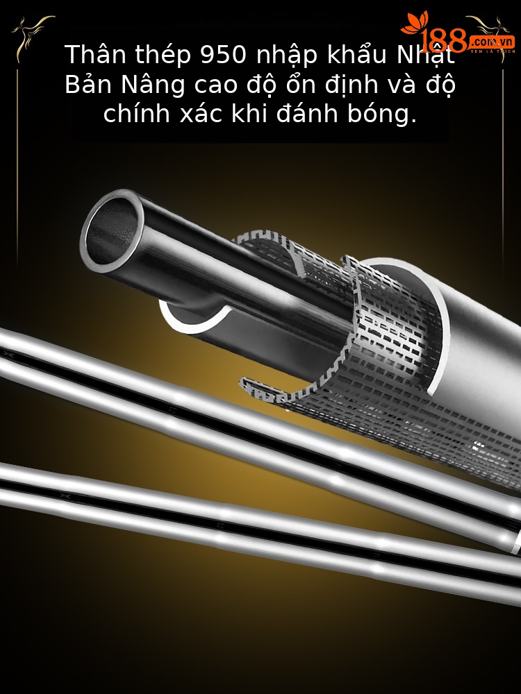 Gậy putter golf PGM-20TH trọng tâm thấp, dung sai cao, dành cho tập luyện — 【Trục thép 950】Gậy putter đen vàng (tặng bao đầu gậy) TUG088