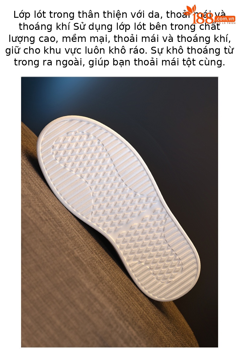 Giày sneaker nữ đế dày tăng chiều cao bên trong, dán thể thao, phong cách trắng đa năng — màu trắng chi tiết 7