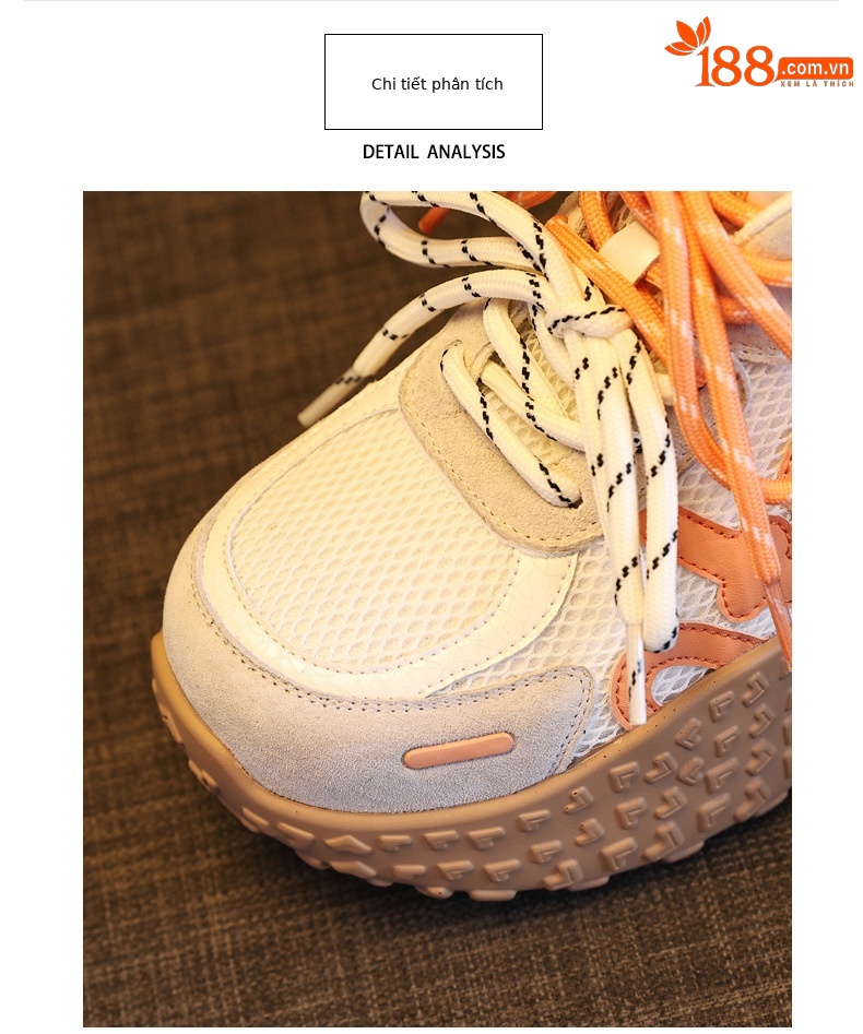 Giày sneaker nữ đế dày lưới thoáng khí phong cách cổ điển — màu sắc chi tiết 6