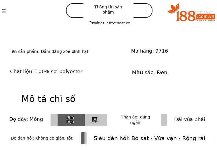 Váy maxi nữ phong cách Pháp Hepburn tay ngắn cổ tròn thắt eo dáng dài — màu đen, màu tím, màu mơ chi tiết 4