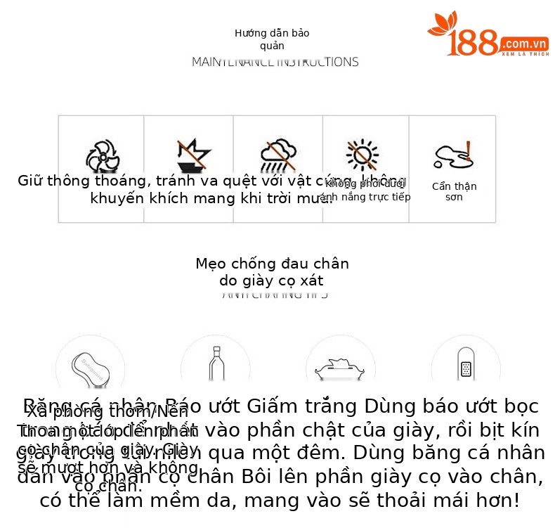 Giày sneaker nữ chunky đế dày lưới phối đá rhinestone — màu trắng chi tiết 21