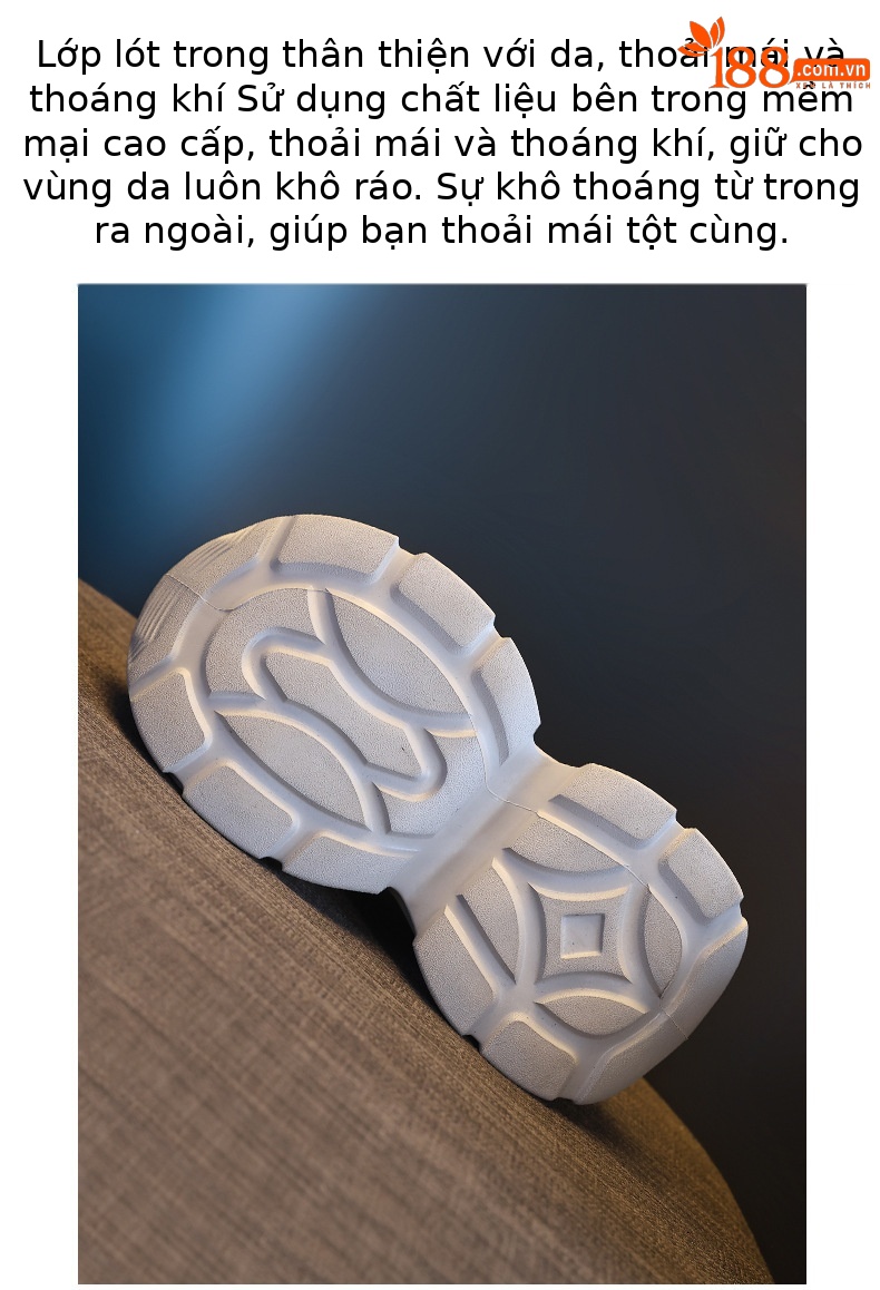 Giày sneaker cao gót nữ đế xuồng platform tăng chiều cao 10.5 cm — màu trắng, màu xám chi tiết 8