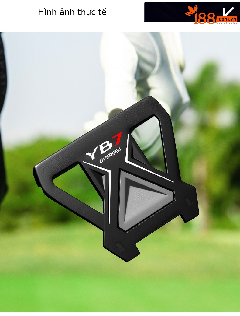 Gậy putter golf PGM ba đường ngắm, thân thép không gỉ, tay cầm TPE chống trượt — Gậy putter ngắm ba đường【Thân thép không gỉ/Tay cầm chống trượt TPE/Đường phụ trợ kéo dài, không có bao gậy】TUG096, Gậy putter ngắm ba đường TUG096 + kèm bao gậy chi tiết 7