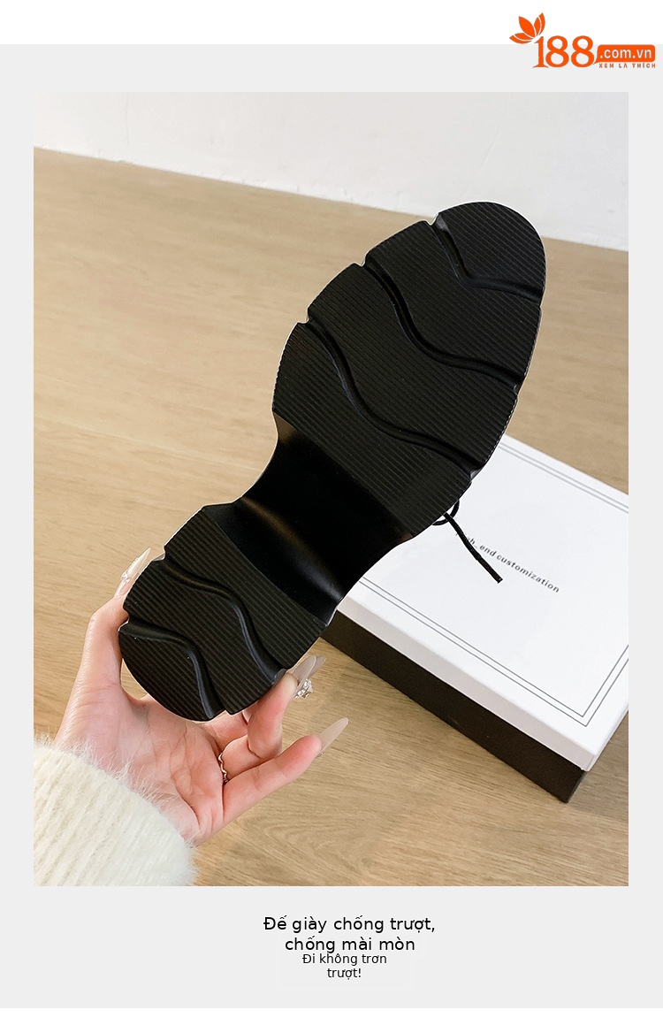 Giày cao gót nữ mũi nhọn gót xuồng platform 10 cm, đế dày ren hở mũi — màu be, màu đen chi tiết 6