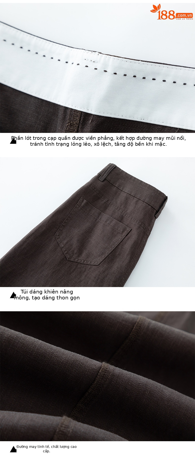 Chân váy chữ A dáng dài nữ chất liệu linen phối sợi tencel, thiết kế che khuyết điểm eo hông — màu xanh navy chi tiết 17