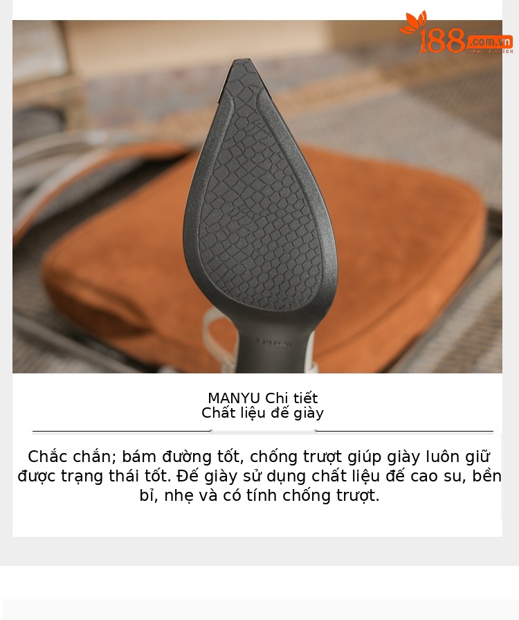Giày cao gót nữ mũi nhọn gót vuông ổn định, quai ngang một dây, chất liệu sơn bóng — màu đen chi tiết 6