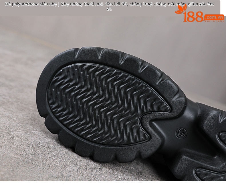 Sandal da bò cao gót 9 cm quai buộc dây hở mũi — màu đen chi tiết 7