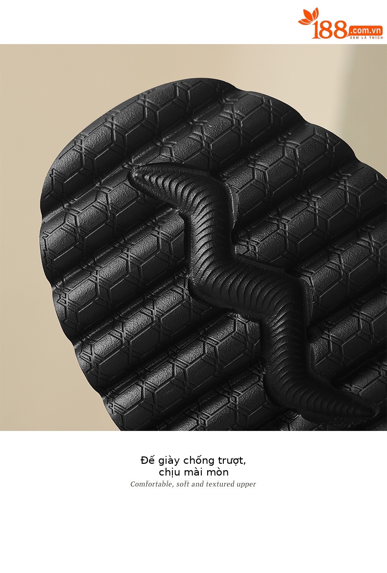 Giày loafer nữ đế xuồng platform phong cách Anh quốc, gót cao 6 cm, mũi tròn, quai ngang dán — Đen bóng, Be bóng chi tiết 17