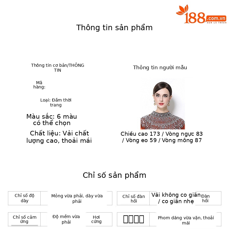Đầm maxi nữ tay dài thêu hạt sequin cổ điển, dáng rộng che bụng — rượu vang đỏ, Vàng đen, Bạc đen, màu cam chi tiết 12